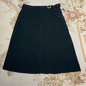 14 Petite black stretch skirt
